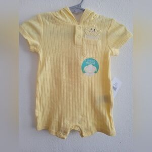 Way To Celebrate Yellow Easter Romper with Chick Design
